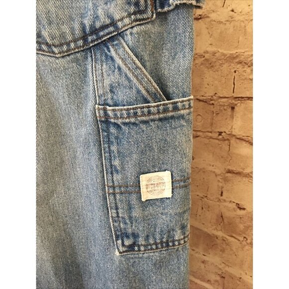 Vintage DKNY 90s Denim Carpenter Jeans 36 x 34 (34 x 33) Medium Wash 100% Cotton - Picture 8 of 11